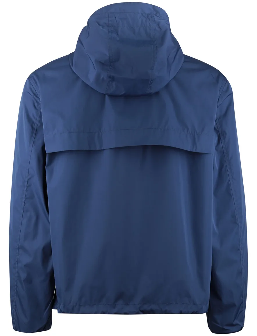 Blauwe zomerjas Polo Ralph Lauren met capuchon