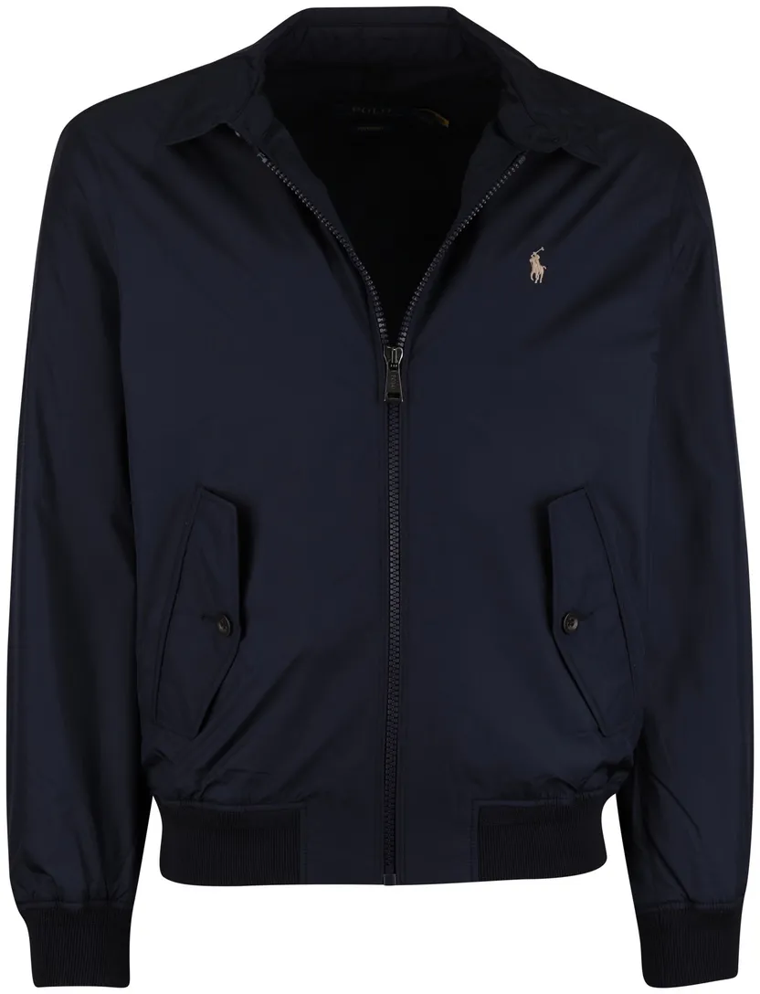 zomerjas Polo Ralph Lauren donkerblauw waterafstotend bomberjack