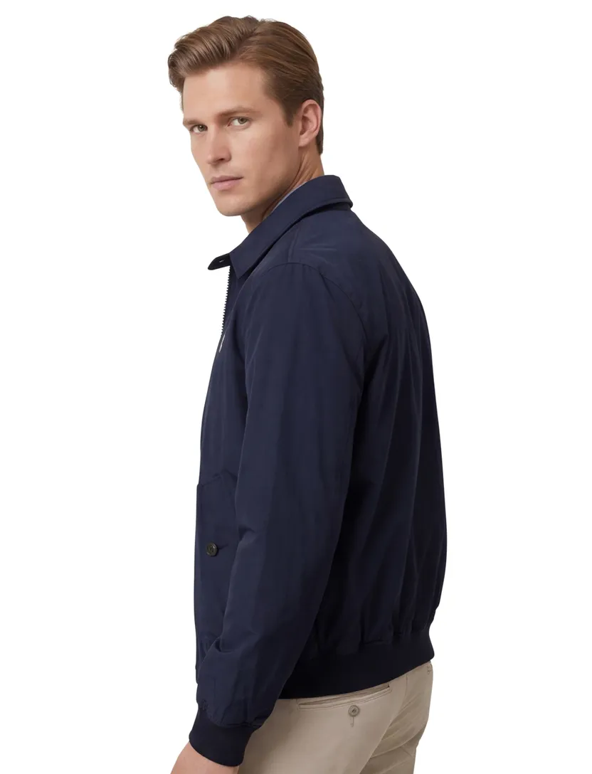 zomerjas Polo Ralph Lauren donkerblauw waterafstotend bomberjack