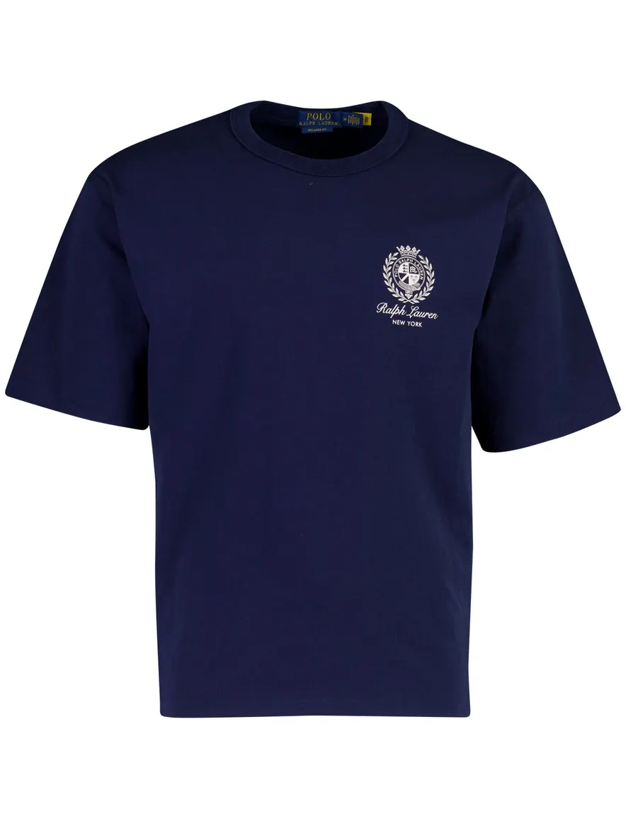 Polo Ralph Lauren T-shirts donkerblauw backprint
