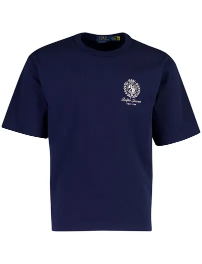 Polo Ralph Lauren T-shirt Polo Ralph Lauren donkerblauw wit backprint Relaxed Fit