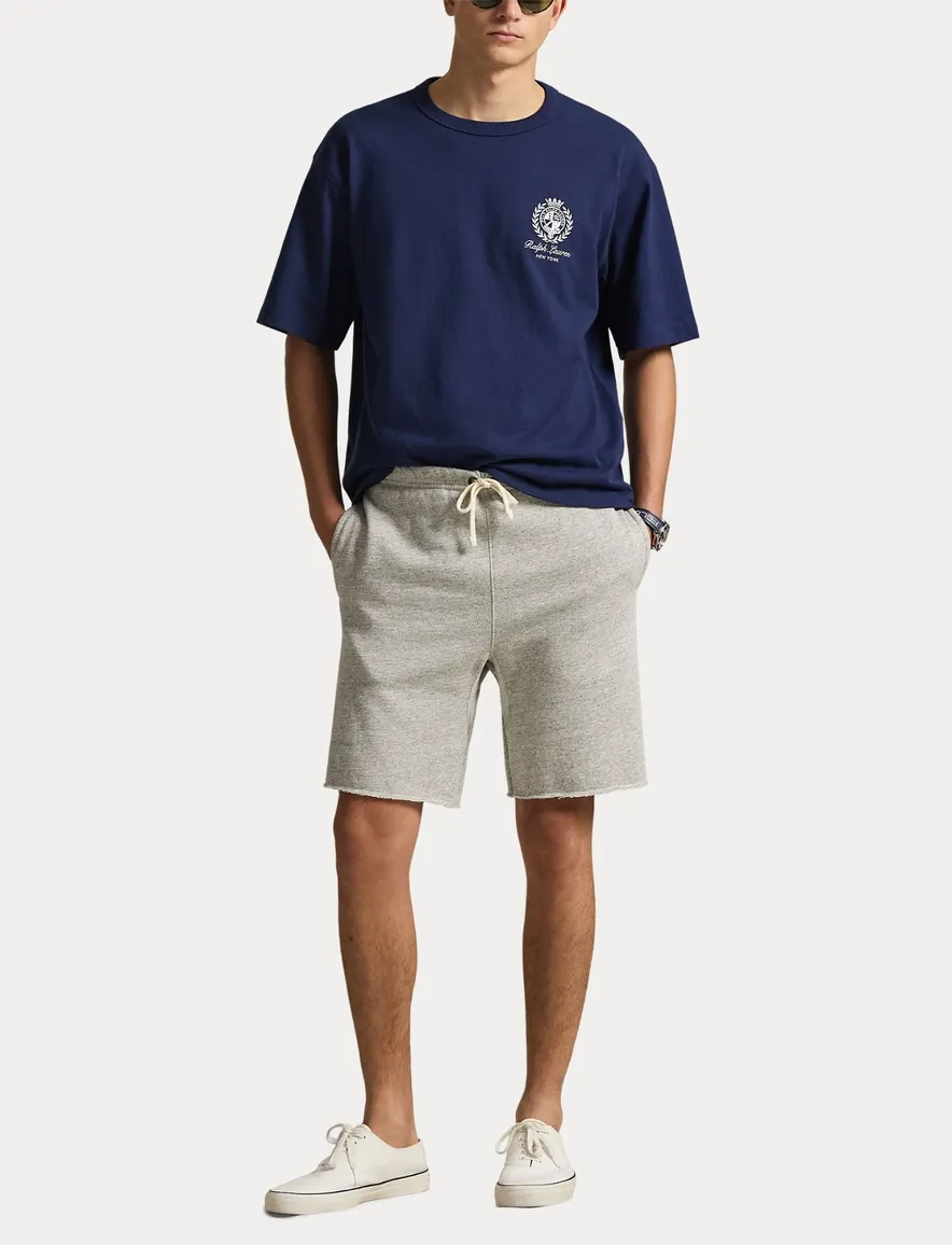 T-shirt Polo Ralph Lauren donkerblauw wit backprint Relaxed Fit