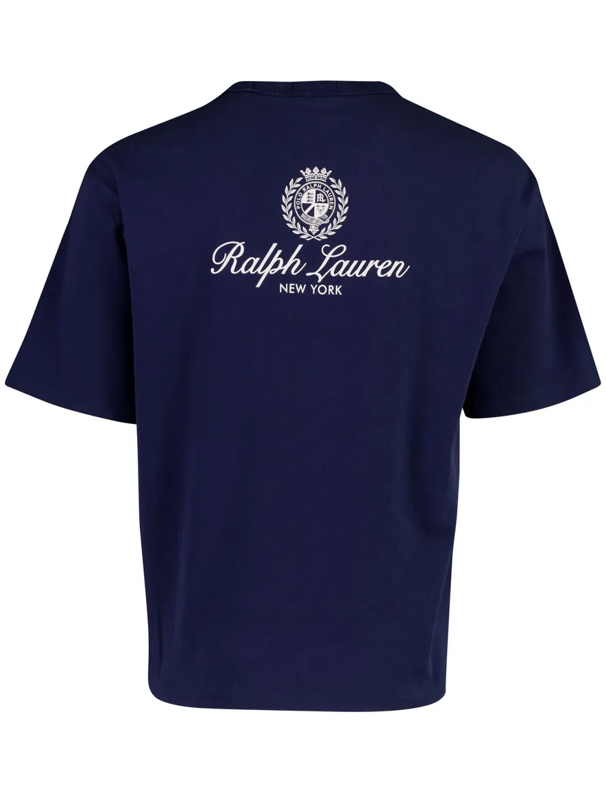 Polo Ralph Lauren T-shirts donkerblauw backprint