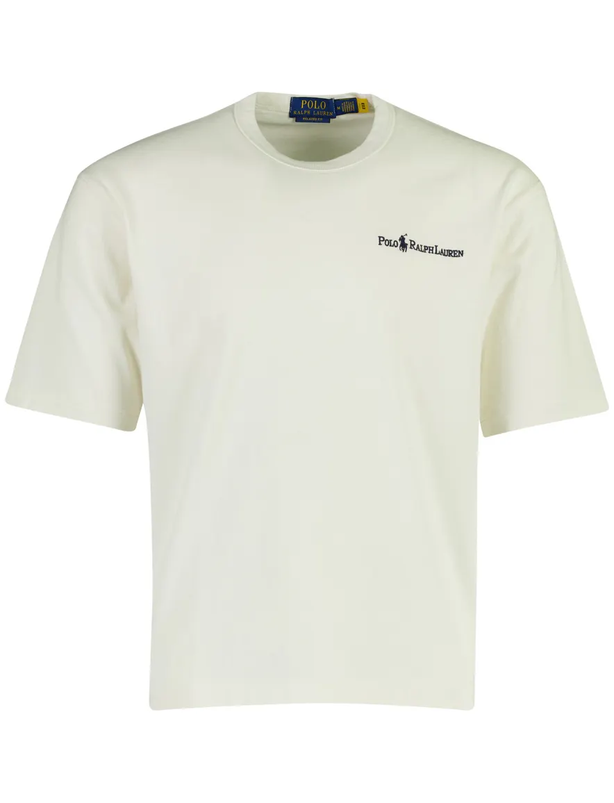 Polo Ralph Lauren T-shirts creme logo