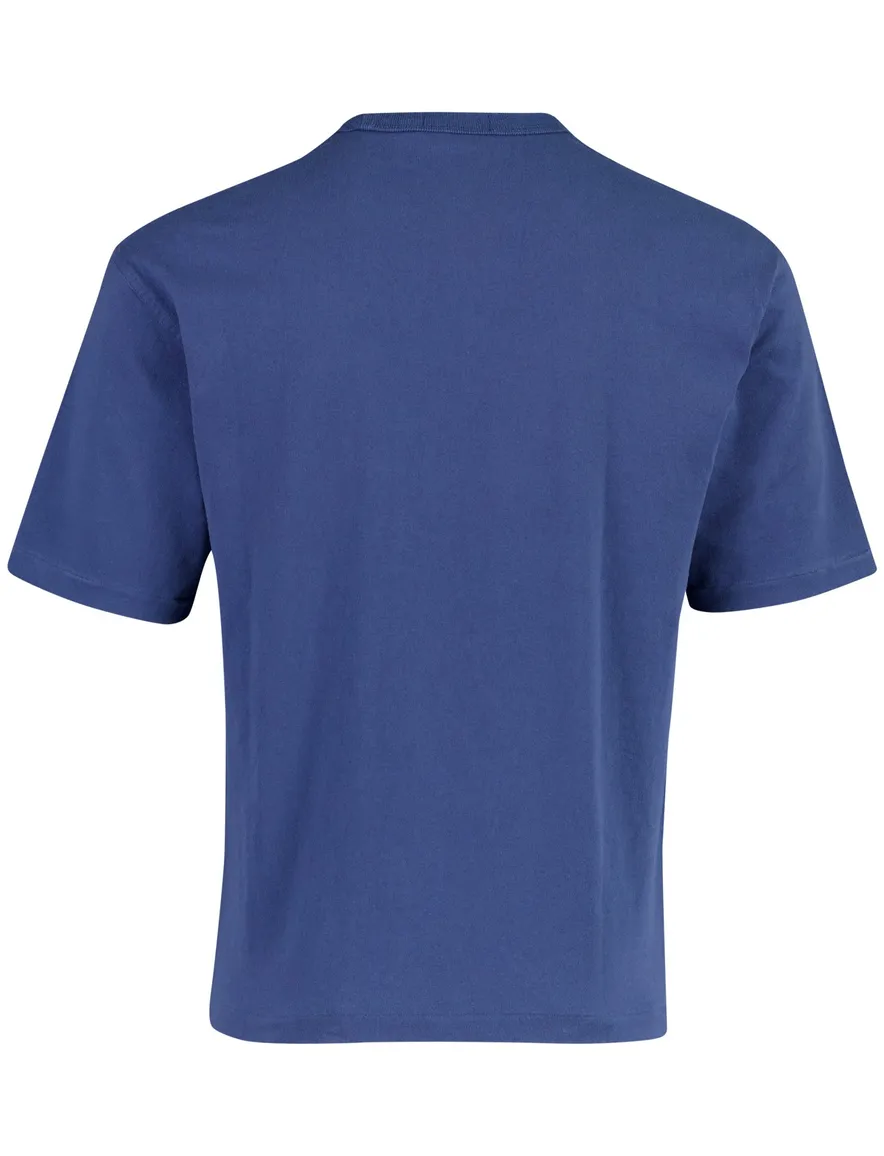 Polo Ralph Lauren Relaxed Fit T-shirt blauw logo op borst