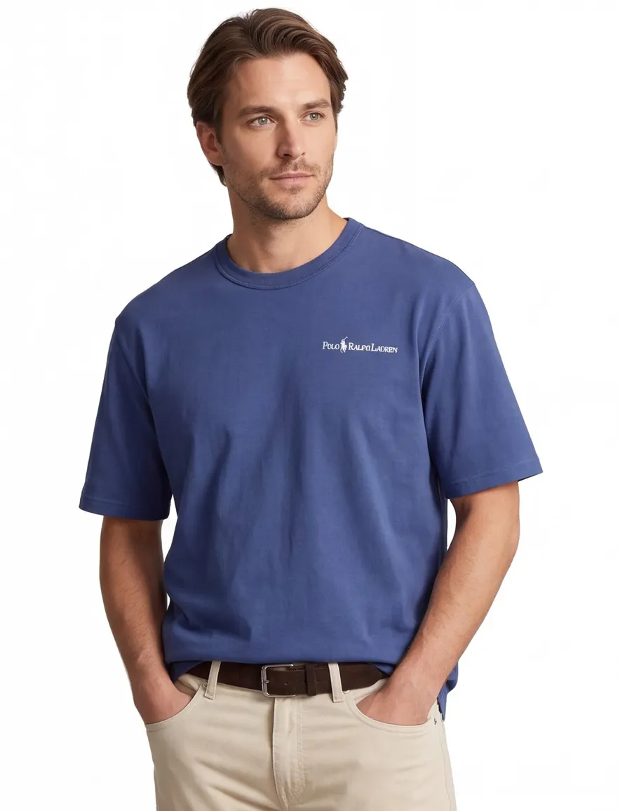 Polo Ralph Lauren T-shirts blauw logo