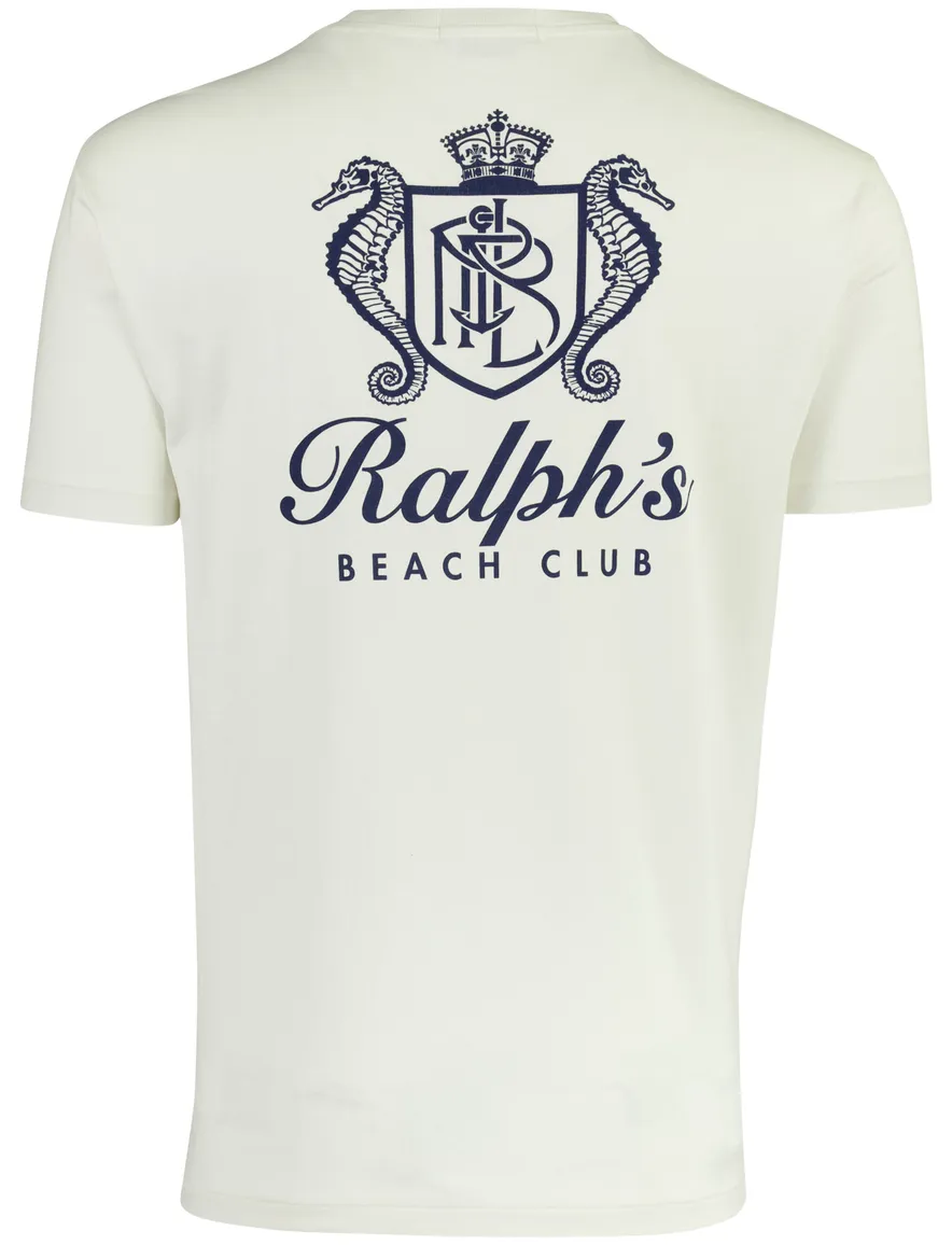 Polo Ralph Lauren Classic Fit t-shirt wit backprint