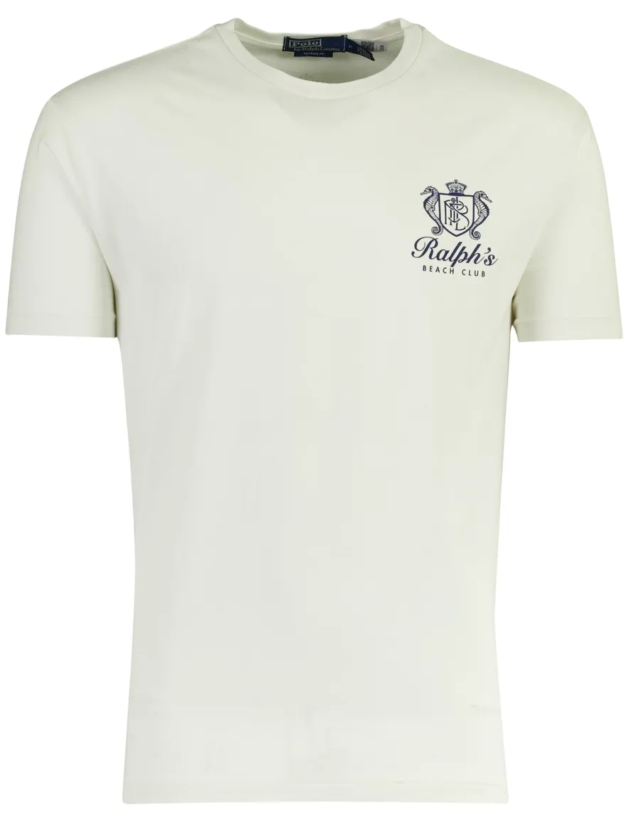 Polo Ralph Lauren Classic Fit t-shirt wit backprint