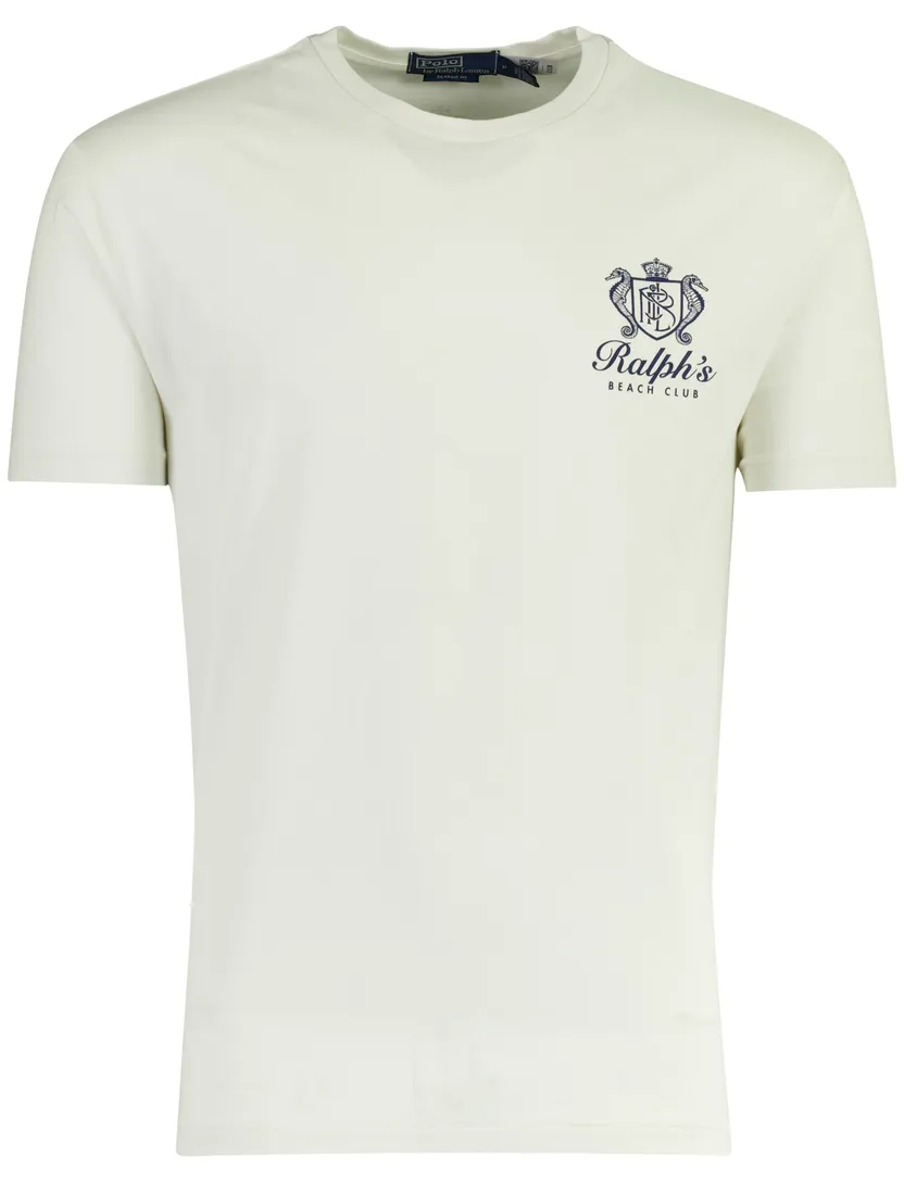 T-shirt Polo Ralph Lauren Classic Fit backprint wit