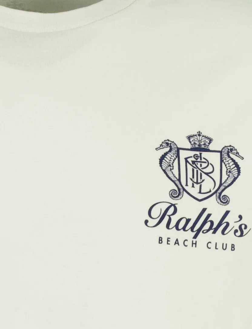 T-shirt Polo Ralph Lauren Classic Fit backprint wit