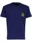 Polo Ralph Lauren t-shirt donkerblauw met borstzak backprint