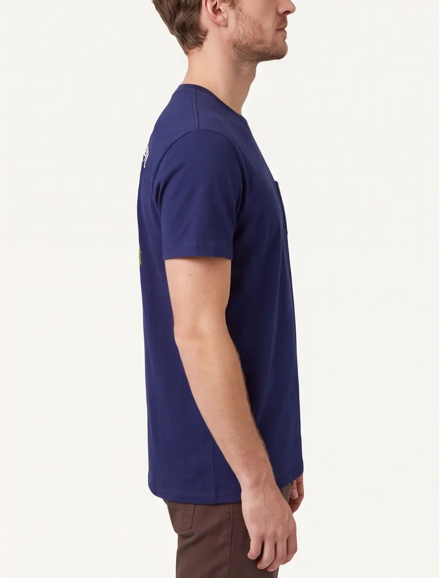 Polo Ralph Lauren T-shirt donkerblauw met backprint