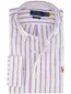 Polo ralph lauren custom fit overhemd paarse streepjes