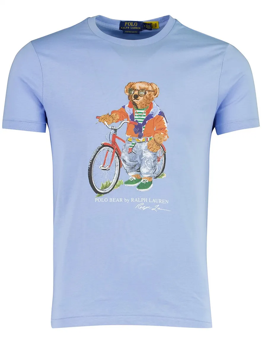 Polo Ralph Lauren T-shirt blauw Bear