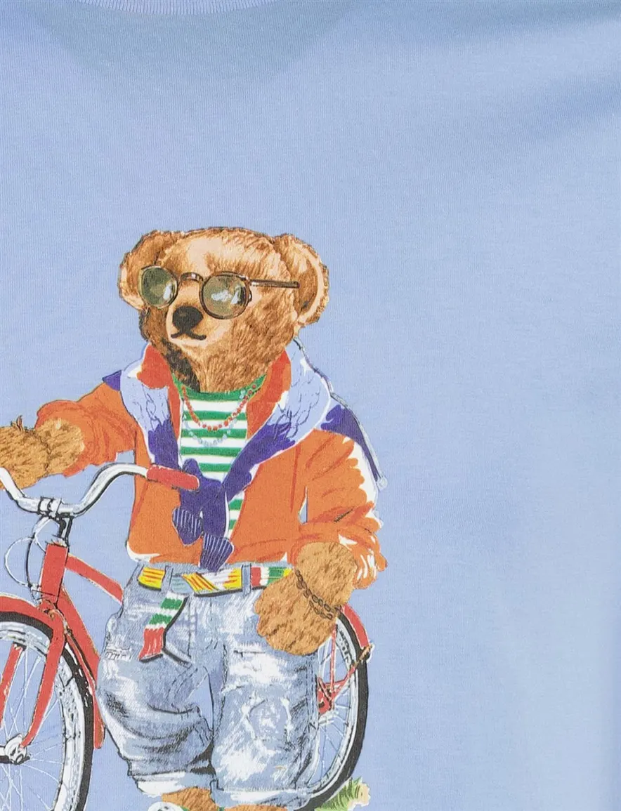Polo Ralph Lauren T-shirt blauw Bear
