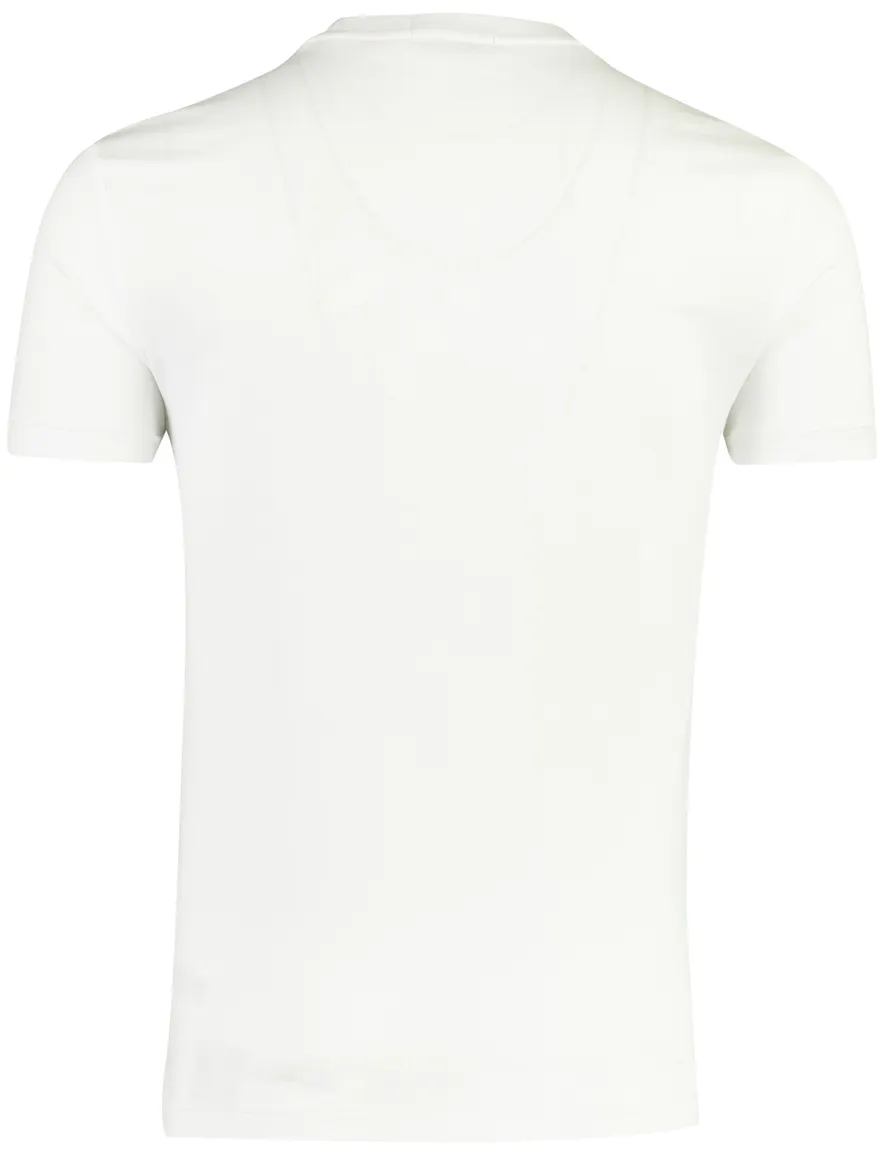 t-shirt wit Polo Ralph Lauren Bear opdruk Custom Slim Fit