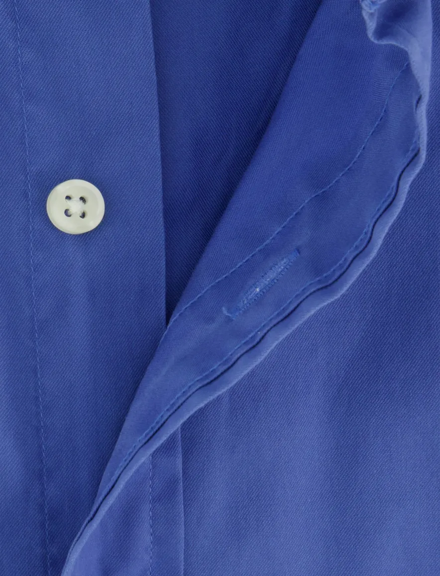 blauw overhemd Ralph Lauren normale fit