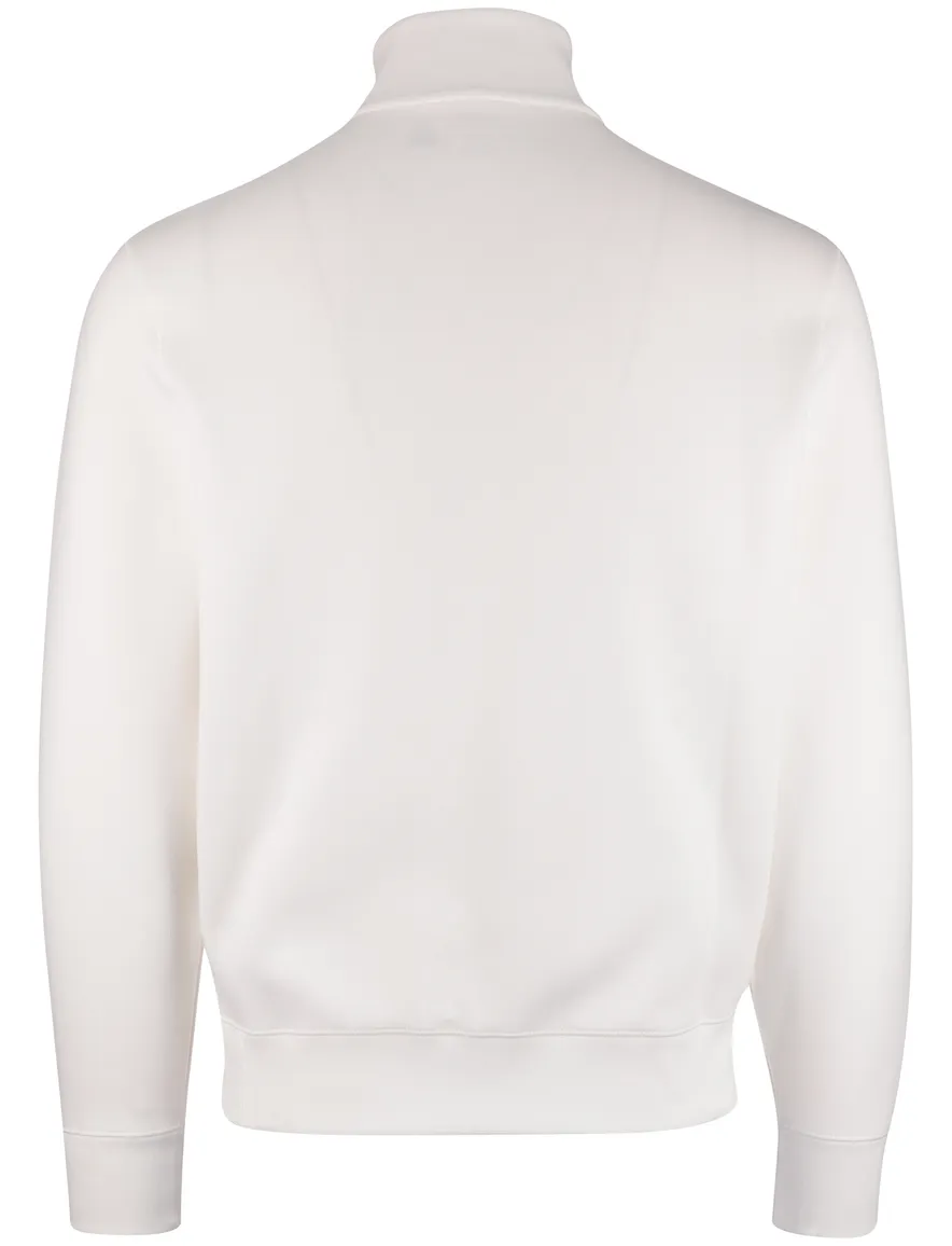 Polo Ralph Lauren half zip trui wit