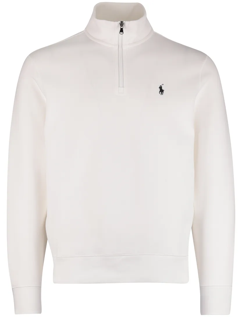 trui Polo Ralph Lauren wit katoen half zip normale fit