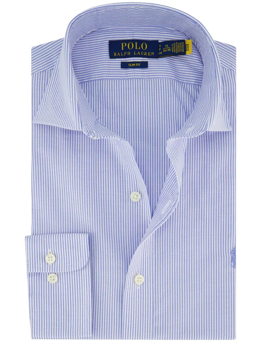 Polo Ralph Lauren overhemd blauw wit