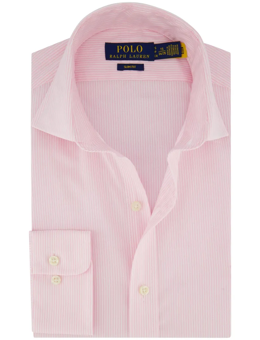 Overhemd Ralph Lauren Slim Fit roze