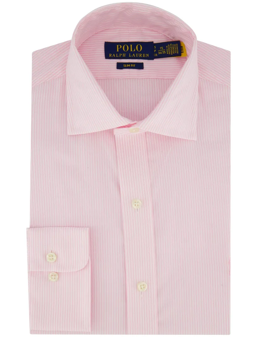 Overhemd Ralph Lauren Slim Fit roze