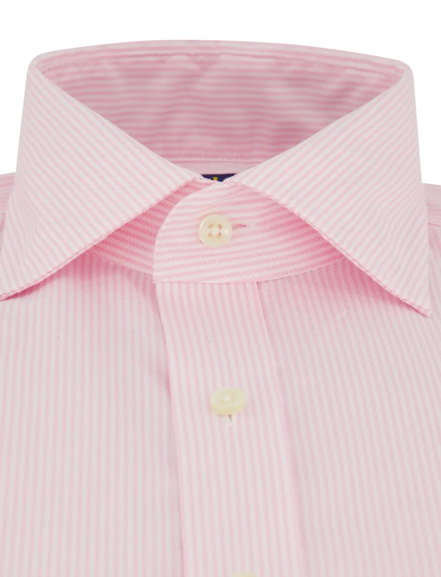 Polo Ralph Lauren overhemd roze wit
