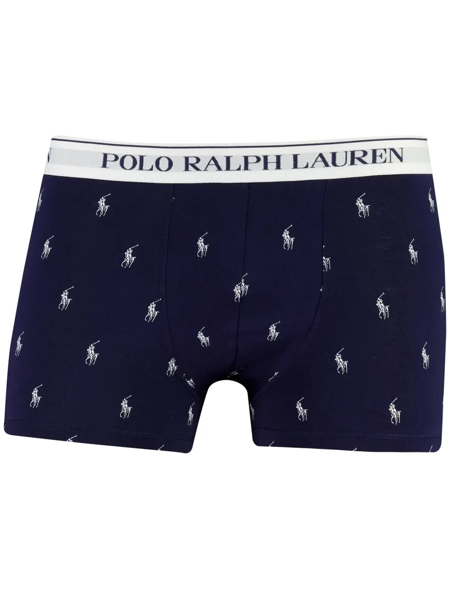 Polo Ralph Lauren 3-pack boxershort donkerblauw wit