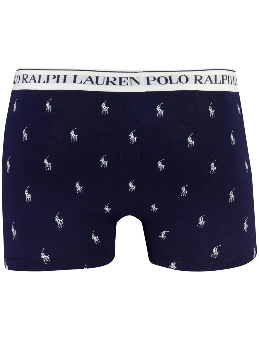Polo Ralph Lauren 3-pack boxershort donkerblauw wit