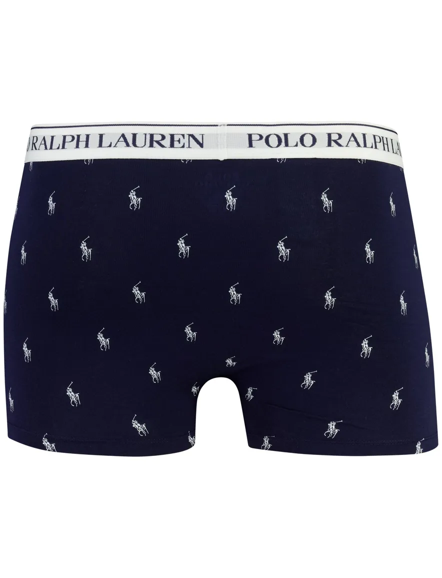 Polo Ralph Lauren 3-pack boxershort donkerblauw wit