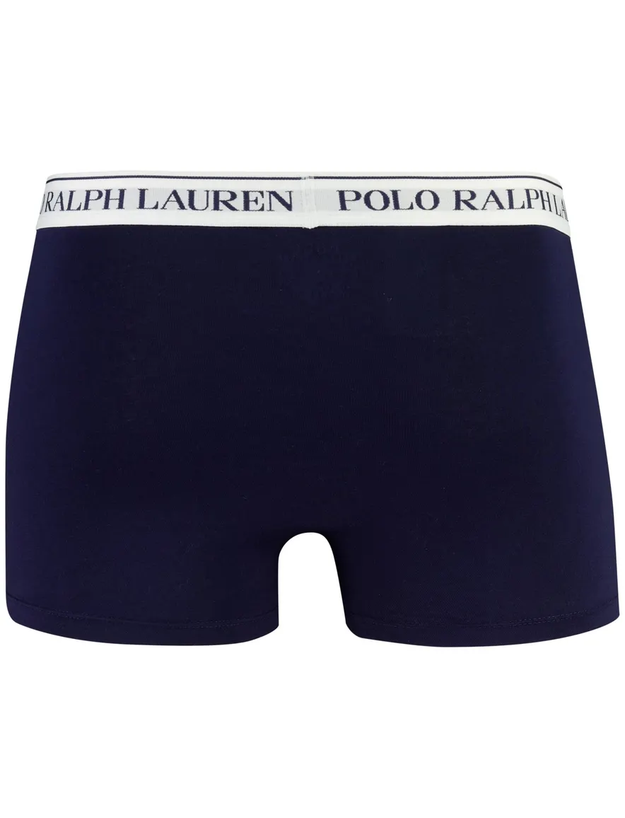 Polo Ralph Lauren 3-pack boxershort donkerblauw wit