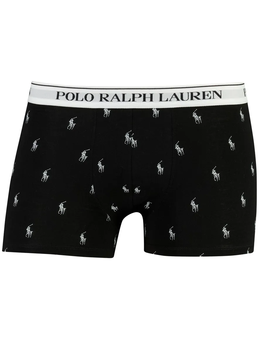 3-pack boxershorts polo ralph lauren zwart