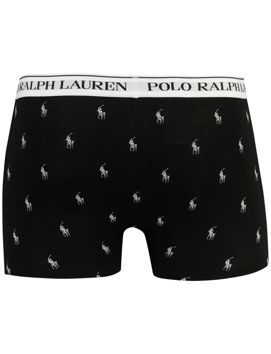 3-pack boxershorts polo ralph lauren zwart