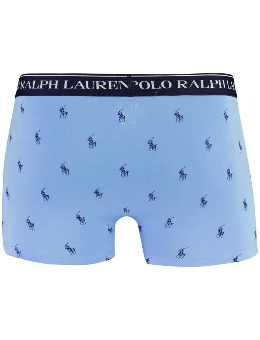 Boxershort Polo Ralph Lauren 3-pack blauw roze navy