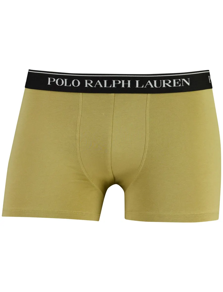 Polo Ralph Lauren boxersrhort groen paars zwart 3-pack