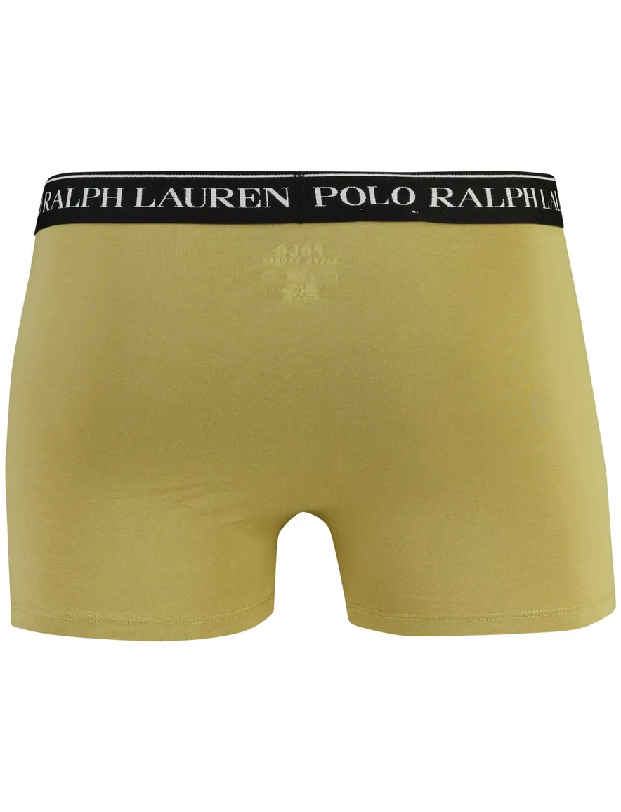 Polo Ralph Lauren boxersrhort groen paars zwart 3-pack