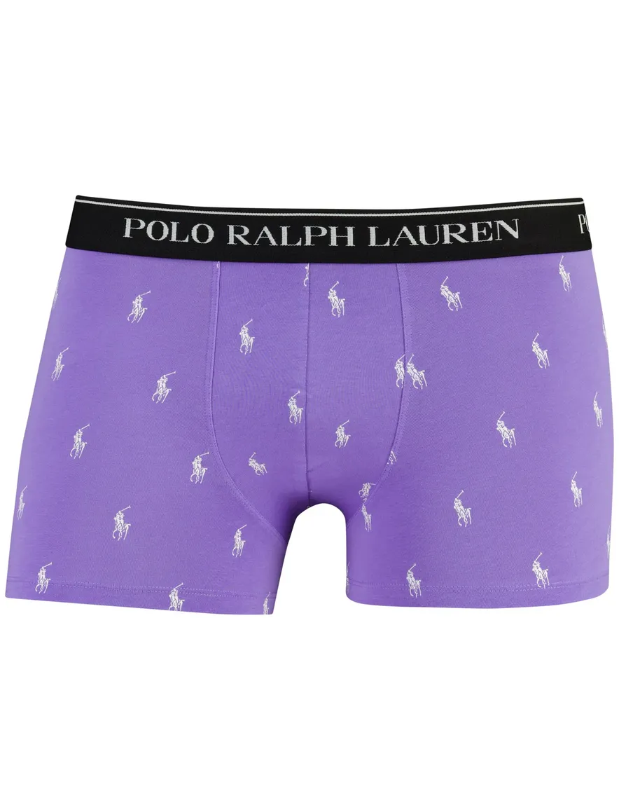 Polo Ralph Lauren boxersrhort groen paars zwart 3-pack