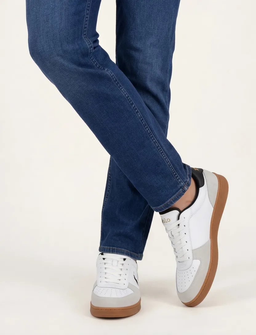 Sneakers Polo Ralph Lauren zwart logo