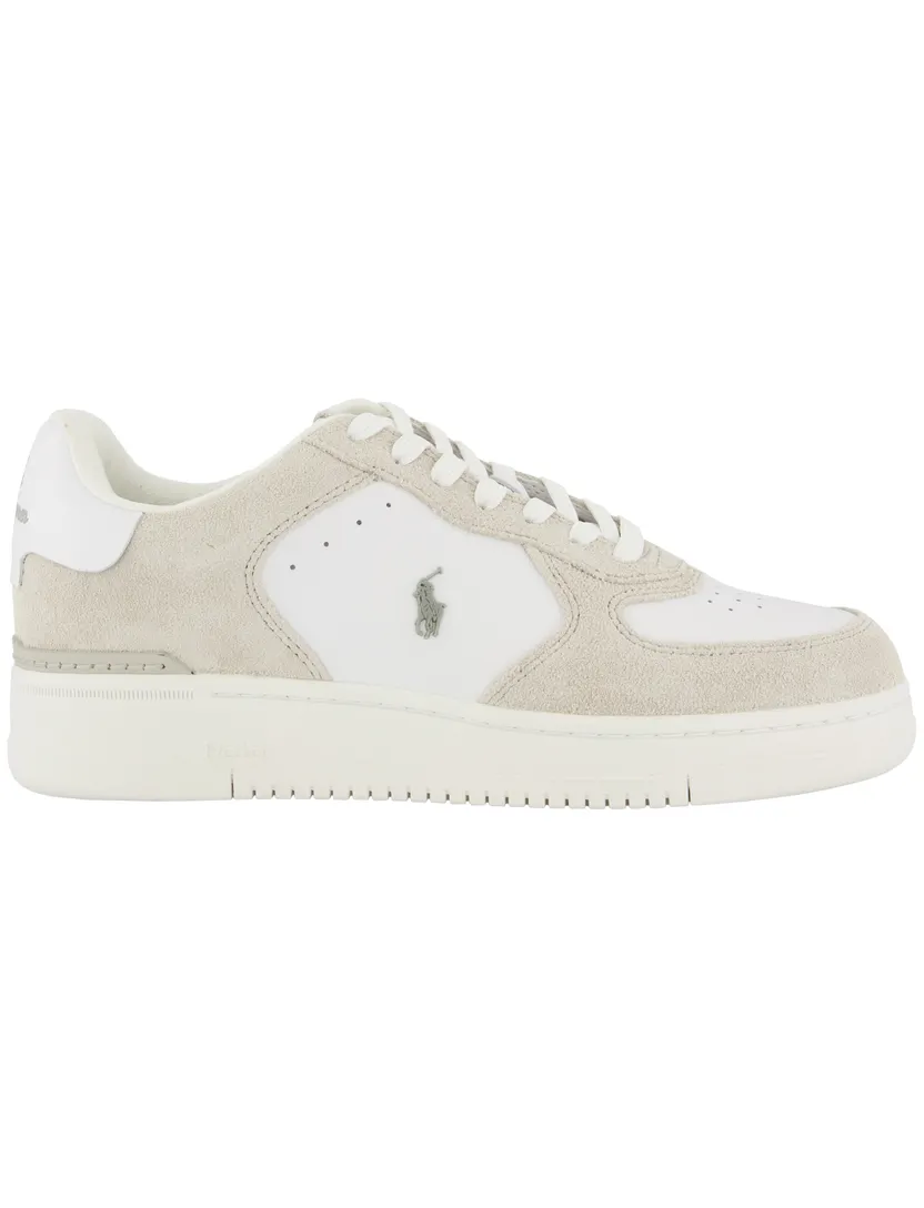 Schoenen Polo Ralph Lauren creme paars wit
