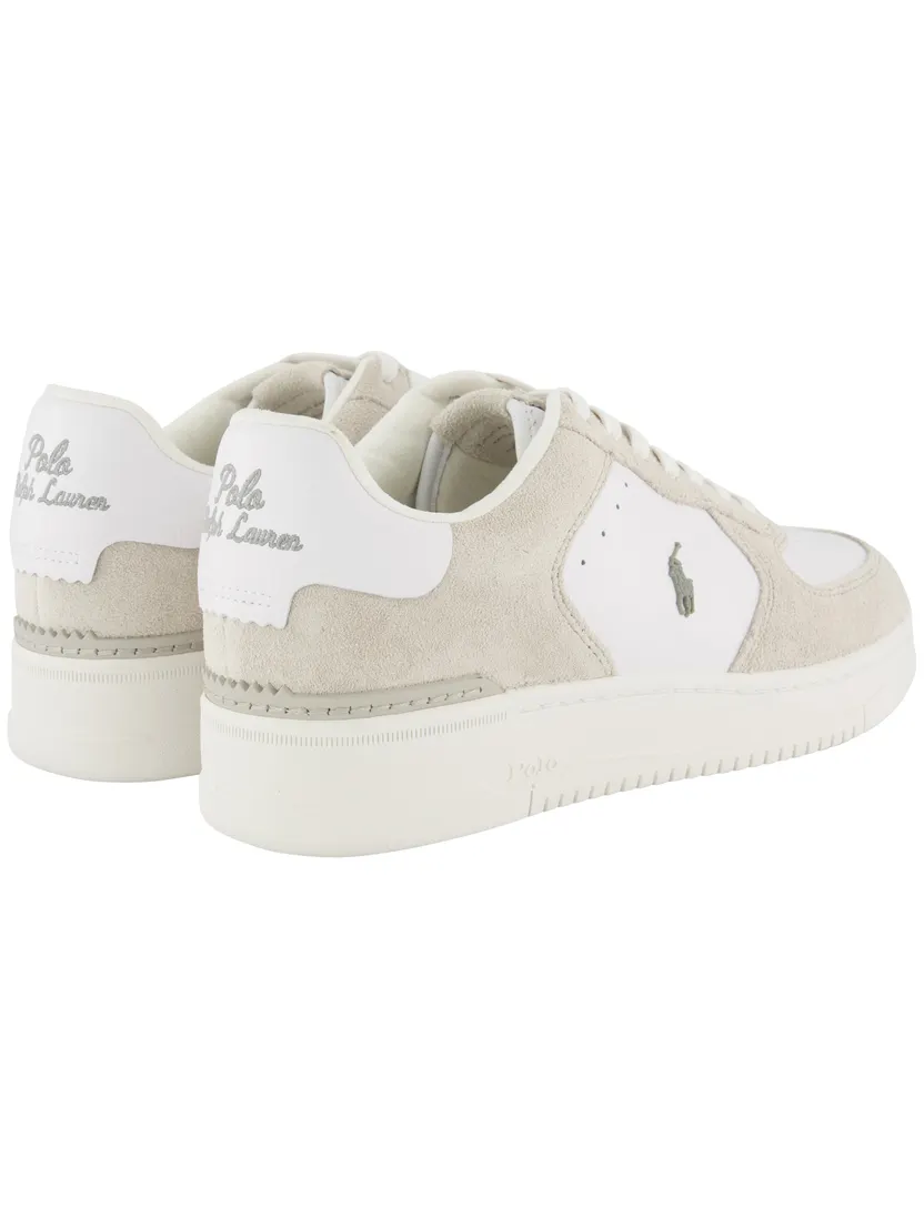 Schoenen Polo Ralph Lauren creme paars wit