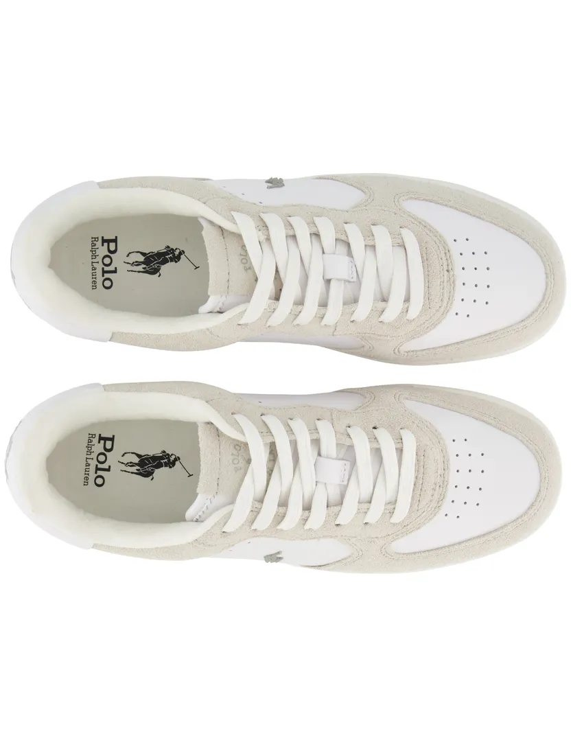 Schoenen Polo Ralph Lauren creme paars wit