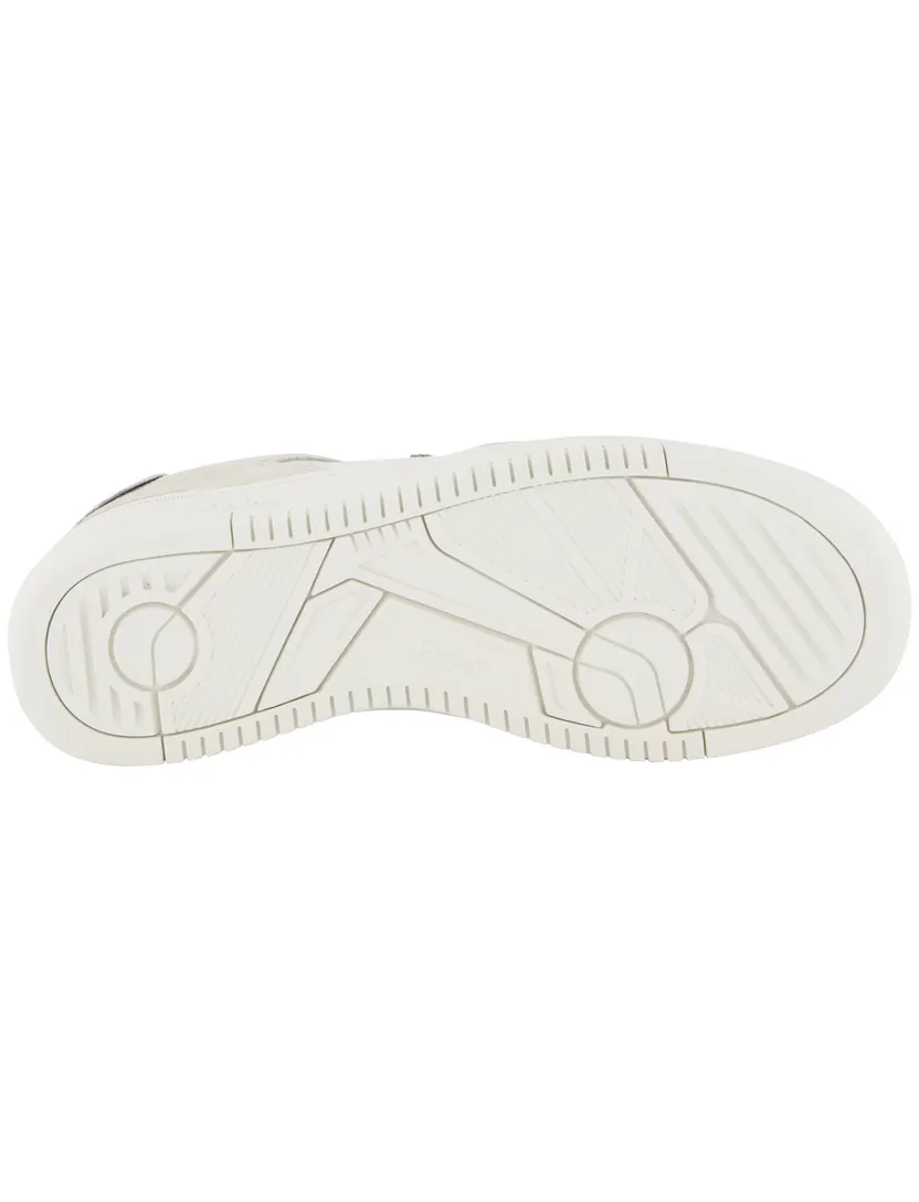 Schoenen Polo Ralph Lauren creme paars wit