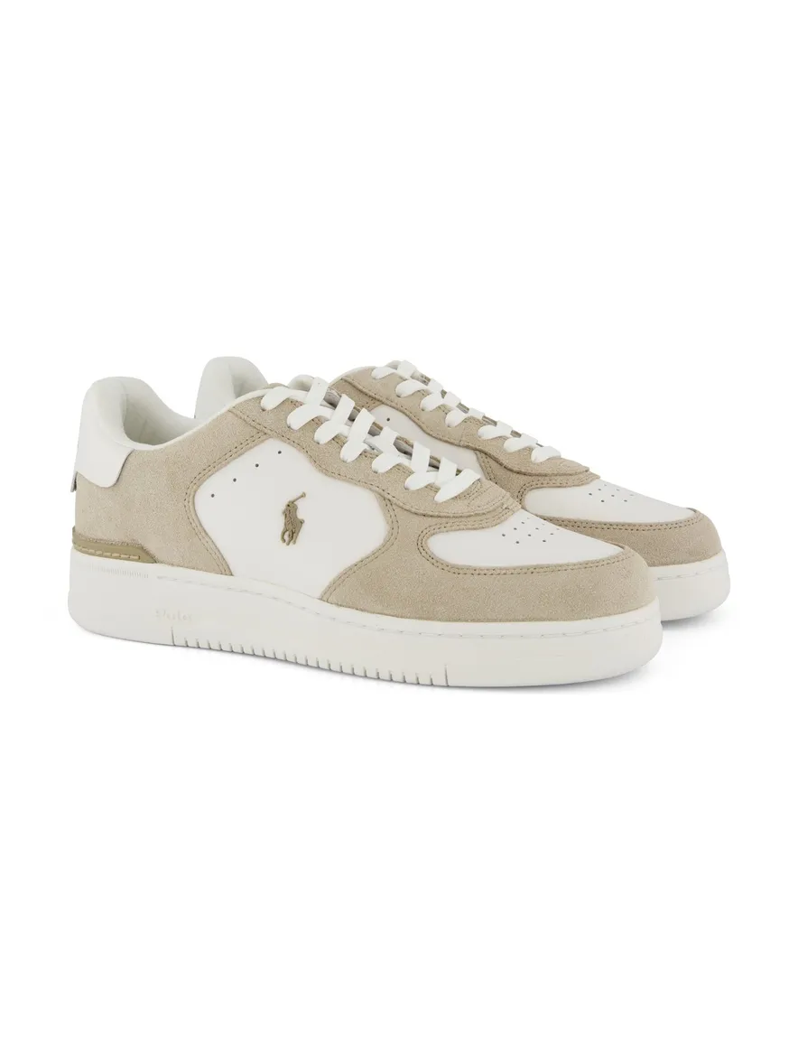 Polo Ralph Lauren Sneakers beige wit