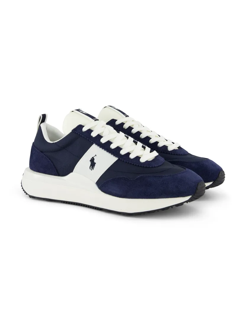 Polo Ralph Lauren sneakers donkerblauw 100% leer