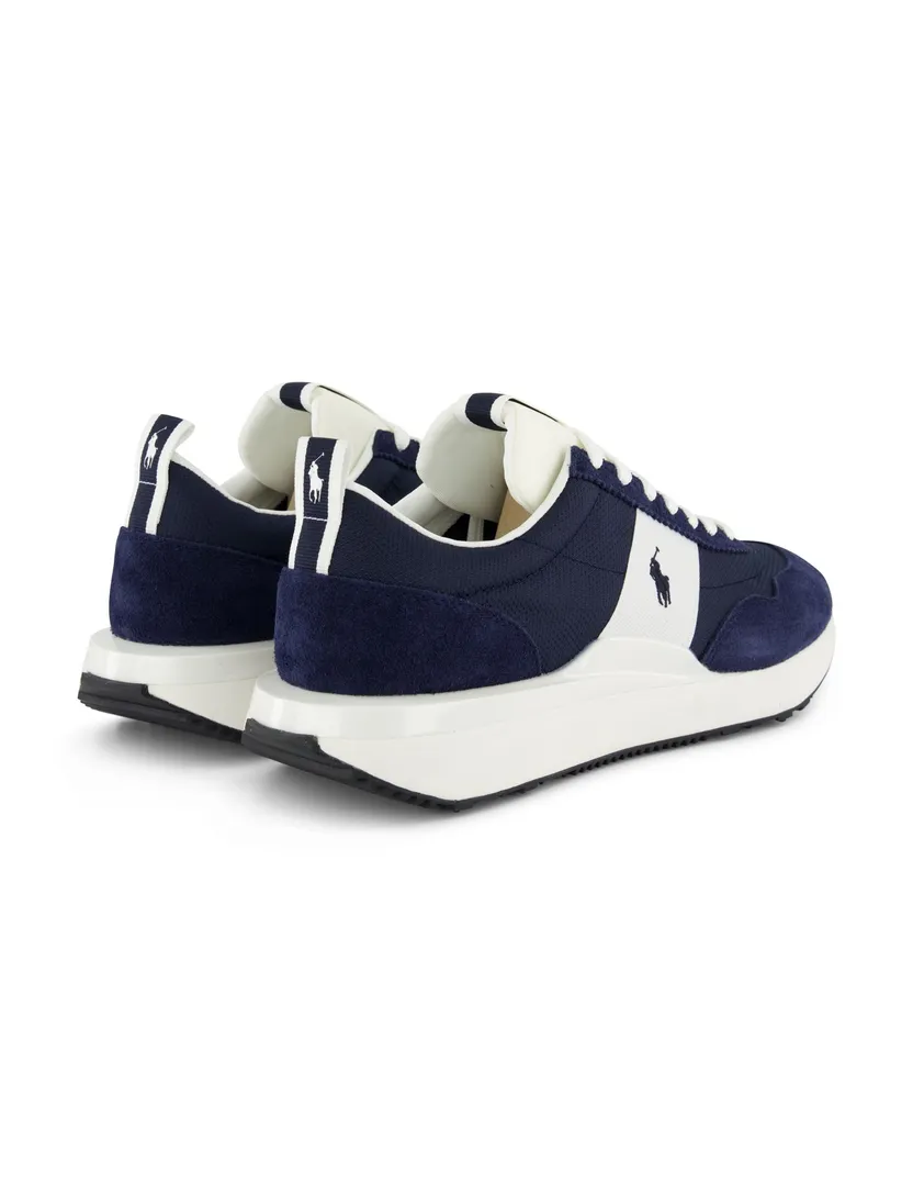 Polo Ralph Lauren sneakers donkerblauw 100% leer