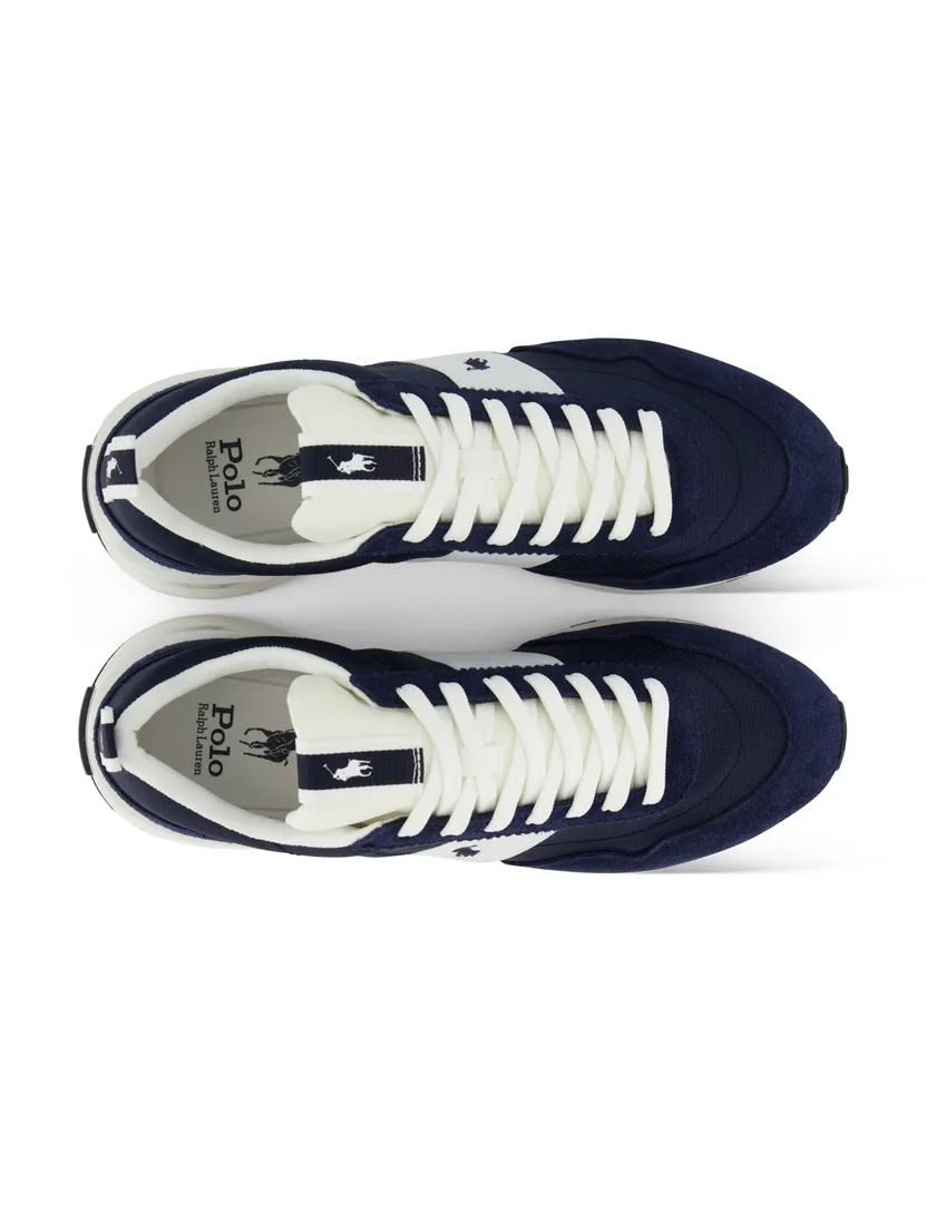 Polo Ralph Lauren sneakers donkerblauw 100% leer