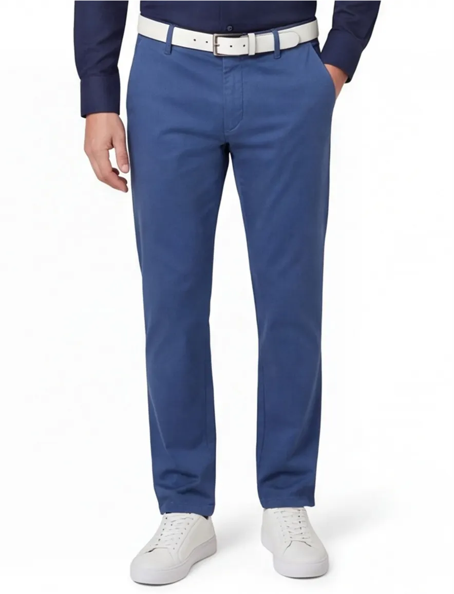 Meyer Pantalon chino blauw