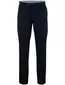 Pantalon katoen flatfront model donkerblauw normale fit
