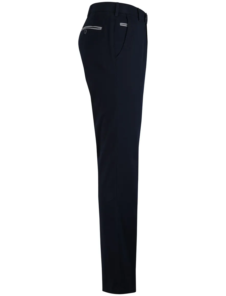 Meyer Pantalon chino donkerblauw