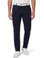 Donkerblauwe pantalon Meyer flatfront normale fit Bonn